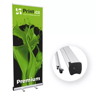 Roll Up banner Premium s tiskem