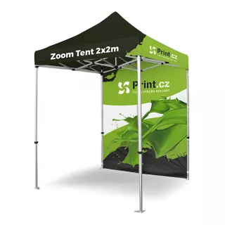 Nůžkový stan Zoom Tent 2x2m s tiskem